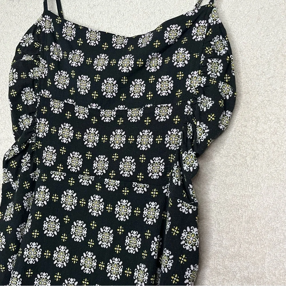 Free People Bodycon Tank Mini Dress-Women’s L-Black-Summer-Spring-Sun-Casual-NEW